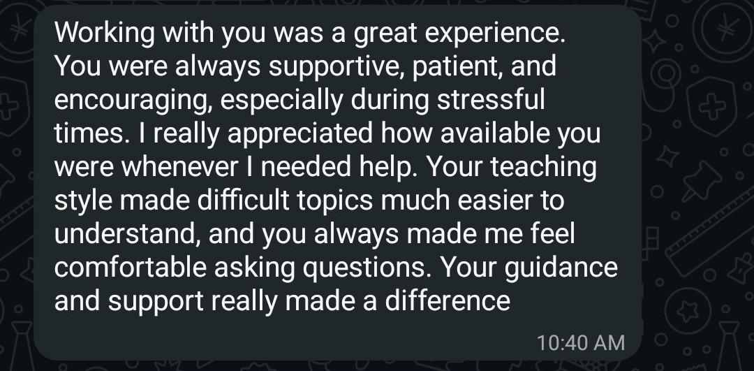 WhatsApp Testimonial Ali Al Mawla
